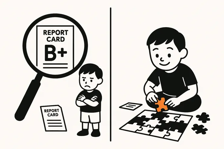 腦中那個聲音「要更努力」或「還不夠好」往往來自你自己的童年，也許是因為你父母把愛與表現綁在一起。