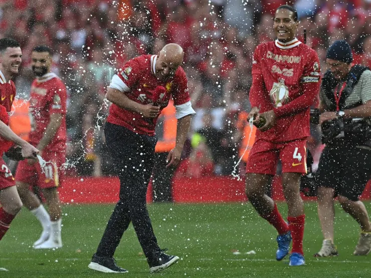 Arne Slot, by AFP Picture