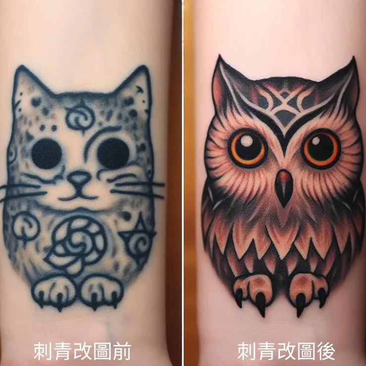 刺青改圖成功案例