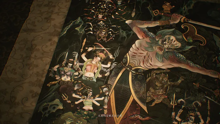 遊戲章末畫卷：百眼魔君與蜘蛛精