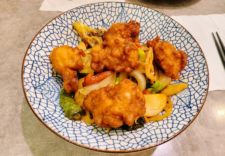 DINNER~唐揚雞乾鍋丼