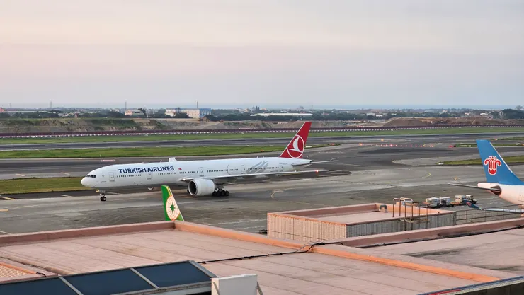 這是土耳其航空伊斯坦堡飛台北的TK24班機!機型是波音B777-300ER!