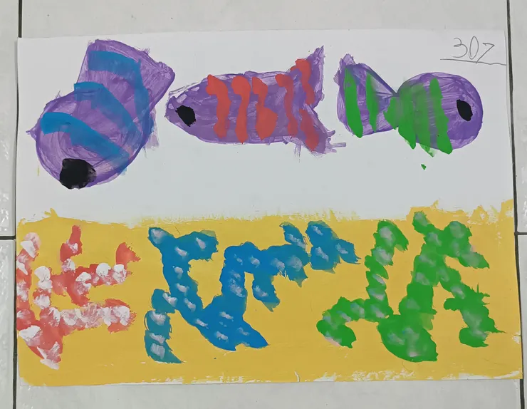 題目：魚 （戰鬥值：307）