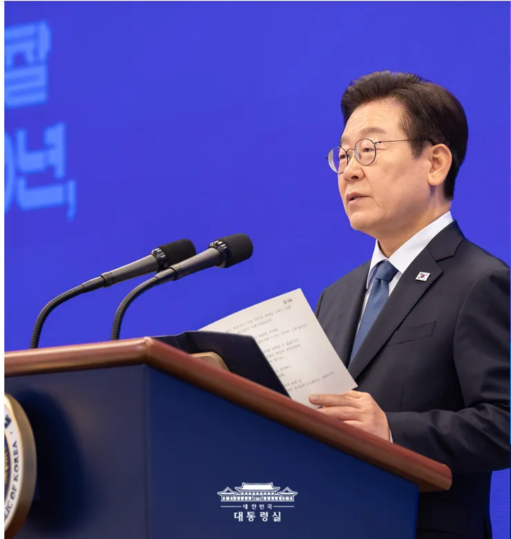 韓國總統李在明（照片來源：韓國總統府官方網站）