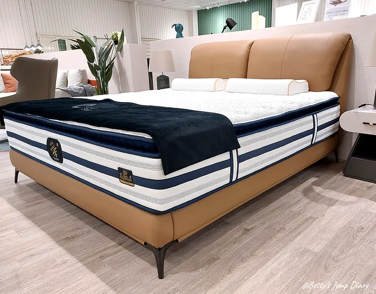 ▲好睡王竹北旗艦店/圖片來源:Betty's Jump Diary