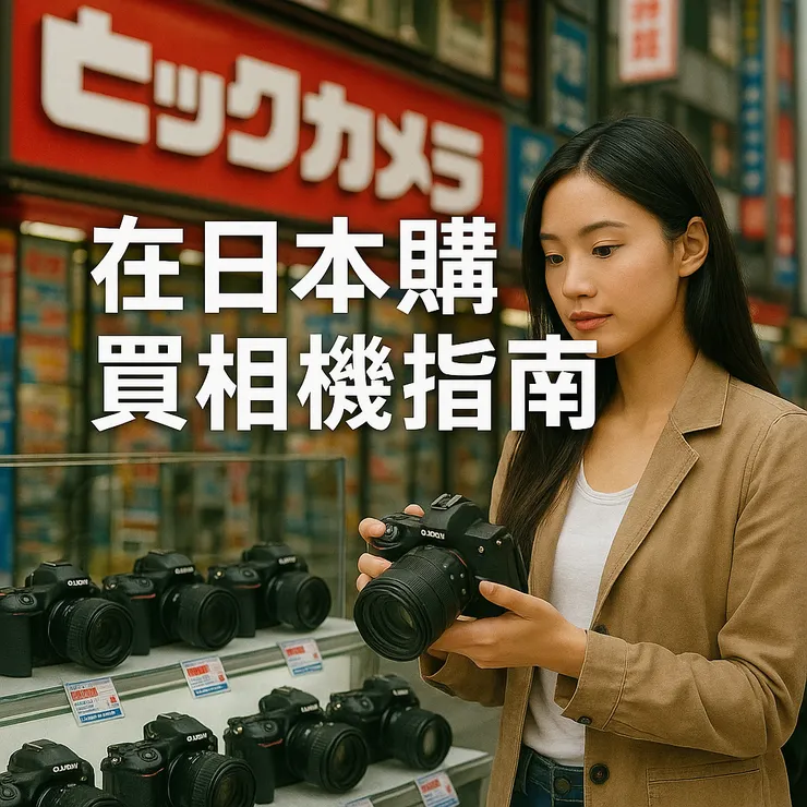 在日本購買📷相機指南(享10%免稅)