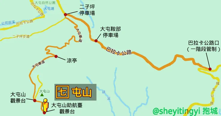 觀景台。（繪製：抱城。）