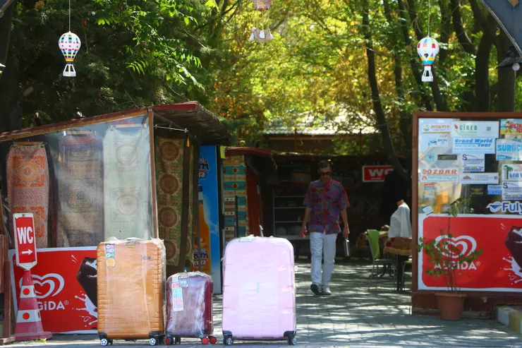 古驛站旁公園,攝影於Sultanhanı, Aksaray Merkez Turkey 2023