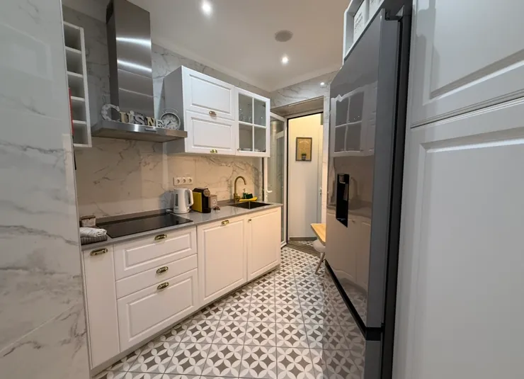 民宿有一個大廚房