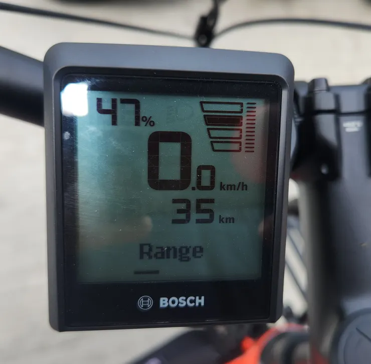 中興嶺的爬升沒有136多,因此相對沒那麼耗電。