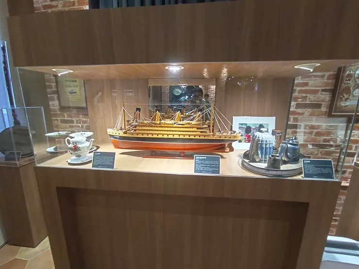 鐵達尼號的模型