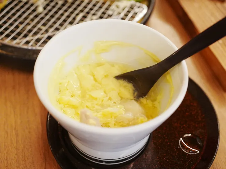 蒸蛋吃到快沒了才想到沒拍。好吃