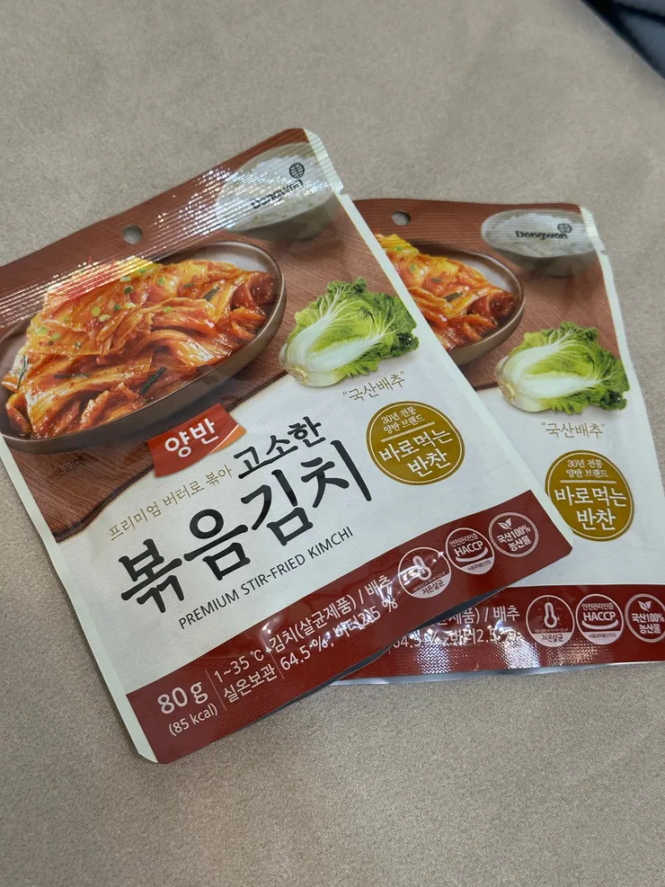 Dongwon 東遠 Yangban 兩班 辣炒泡菜