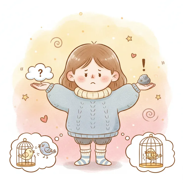 每一個選擇都伴隨著代價，長大不是都要，是懂得取捨