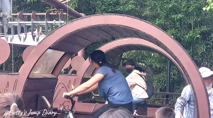 ▲大有梯田生態公園-大滑索/圖片來源：Betty's Jump Diary