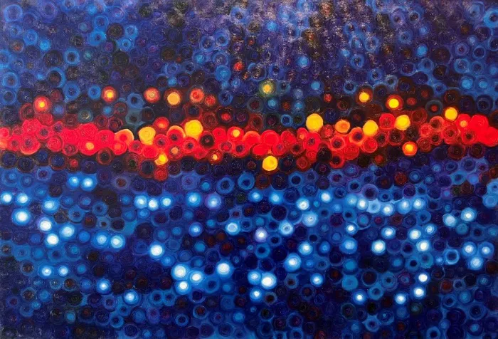 陳益村作品-漁光點點