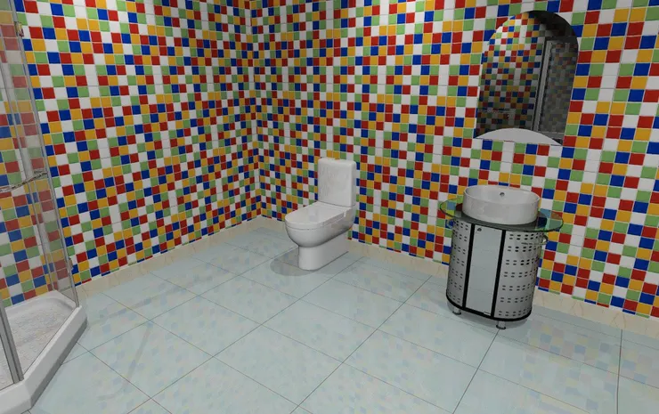 不過這洗手間似乎大了點，很多物品例如櫃子、垃圾桶都沒有放，有點欠缺。我等下去買回來。