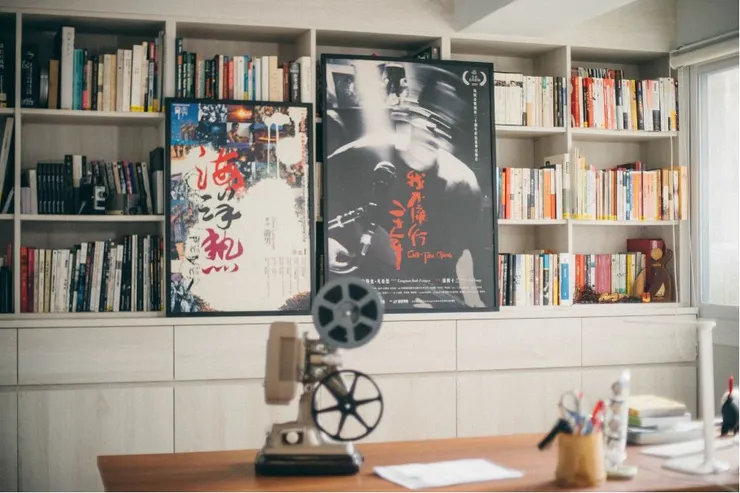 《海洋熱》、《我不流行二十年》海報（攝於韶光電影）