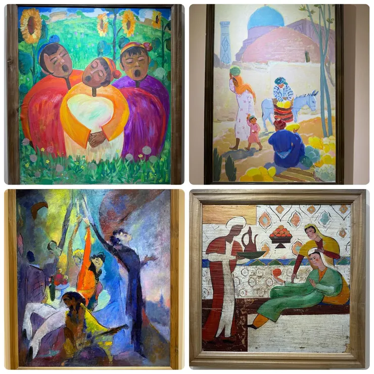 博物館收藏的畫