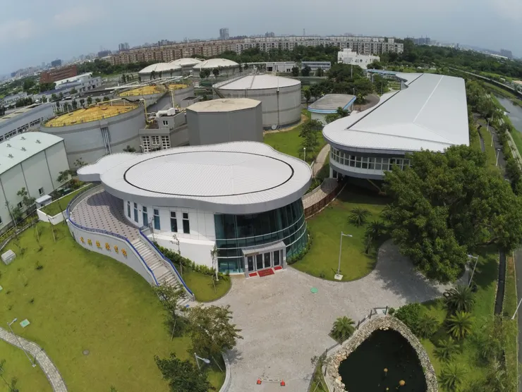 鳳山再生水廠廠區空拍圖(ref.水利署)