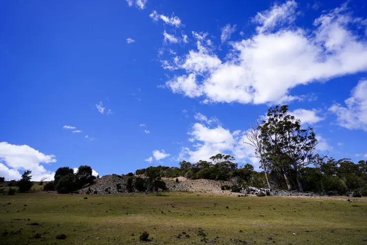 礦石廢料堆置區