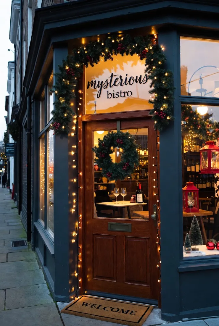 神秘餐酒館(以AI製作)