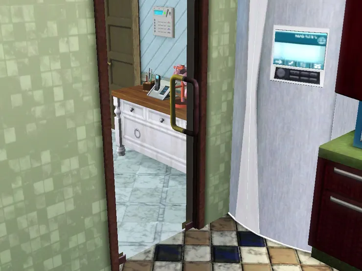 我說過沒有私隱的區域便喜歡用看得透的門。