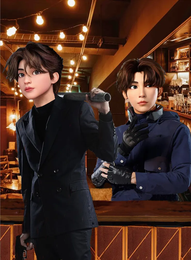 當時候我自己做封面，也已經開始用AI生成臉蛋了