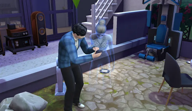 棣棣拿照片問她很多問題...