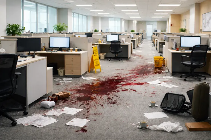 辦公室非常明亮，卻爆發了衝突 - AI