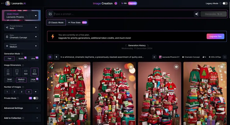 Leonardo生成介面