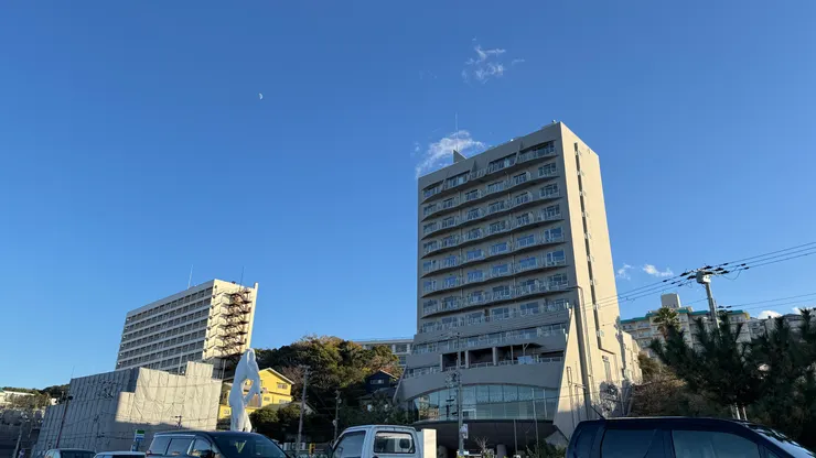 圖右就是「柳屋」溫泉旅館