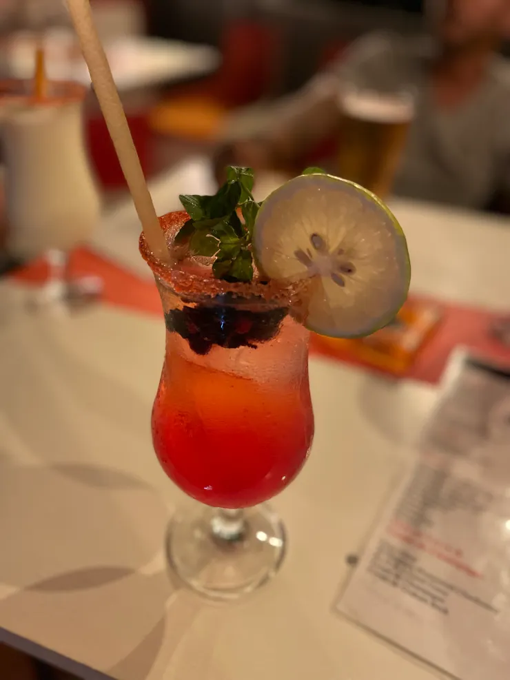 模里西斯The Cloud酒吧的調酒