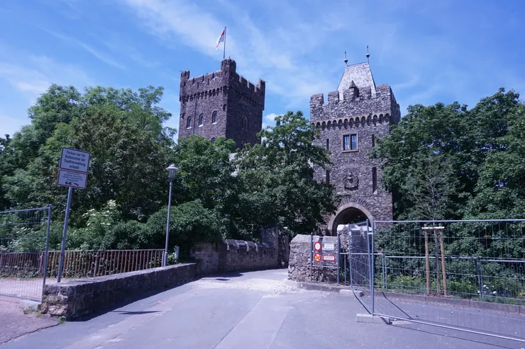 克洛普堡從正門看樣貌