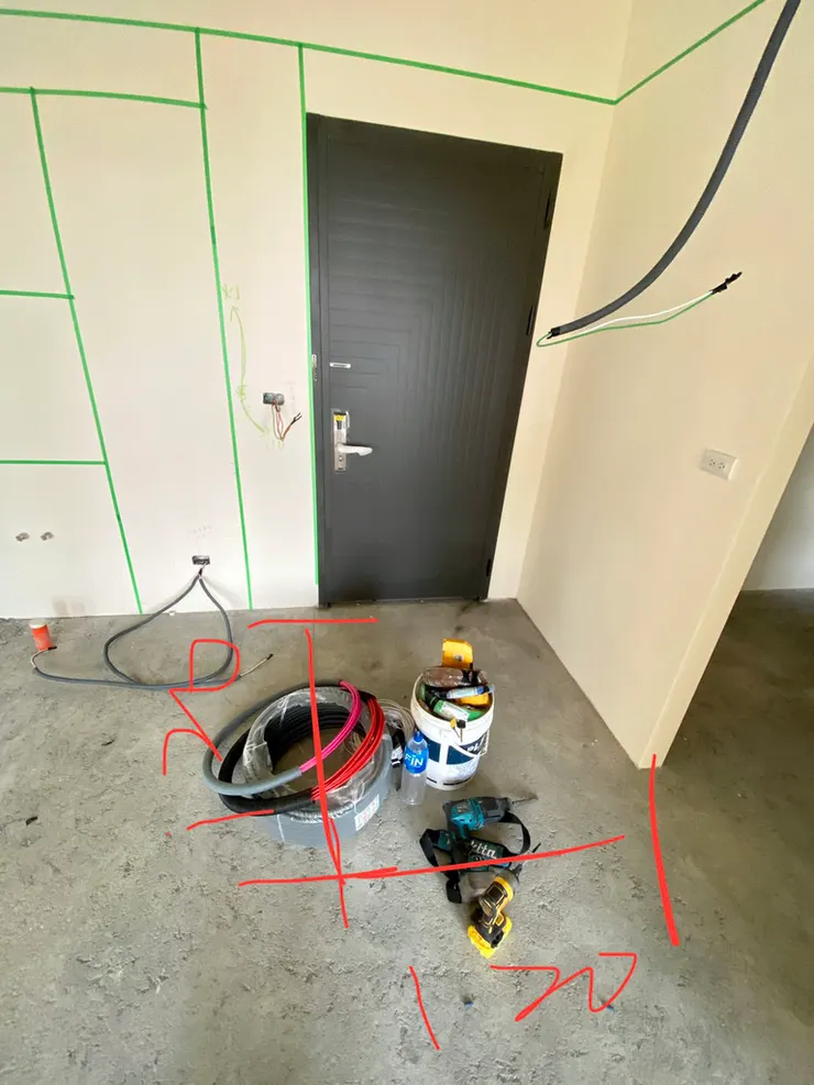 【台南室內設計】簡單好窩小宅2房1廳│60萬小資輕裝潢│全屋