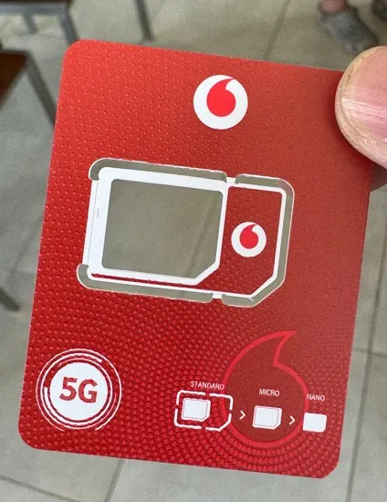 當地住宿推薦的Sim卡