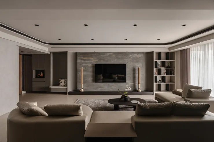 (案例分享：安居於潮浪之中，比擬頂流飯店宅的精品空間設計｜高雄藝瓦室內設計)