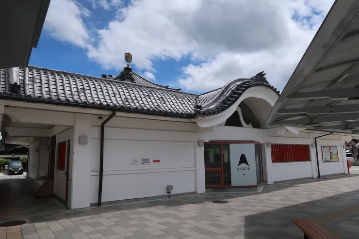 安土城郭資料館。可以蓋章。