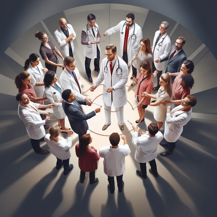 什麼領域的專家,到最後不需要互相對話呢?圖源:作者用Midjouney吟唱而出。