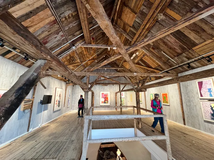 Nusfjord漁村美術館