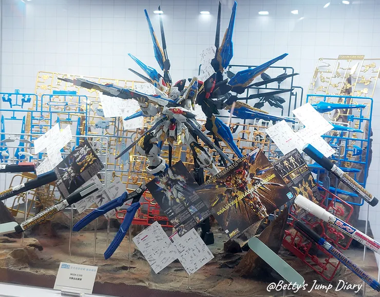▲「攻擊自由鋼彈」MGEX 1/100/圖片來源:Betty's Jump Diary