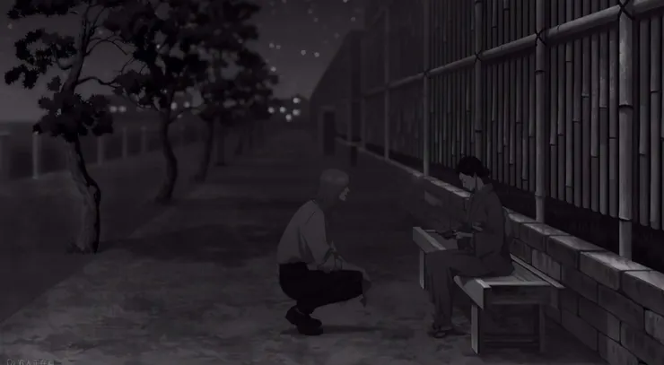 基特正要和莉莉說繪畫只需要「紙、筆、莉莉」就足夠!  /圖片來源: Threads@mzitff 