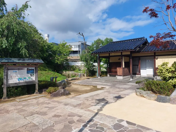 茶屋街附近的小庭院，非常可愛，而且景觀蠻精緻的