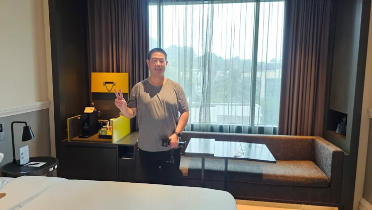 房間窗外也有風景可以看!