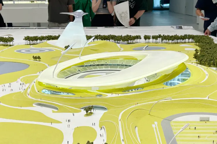 衢州体育公园：展示模型