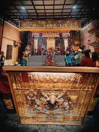 傳統台式廟宇格局（圖片截圖於網路）