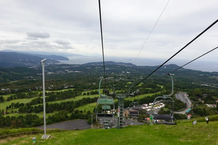大室山纜車。