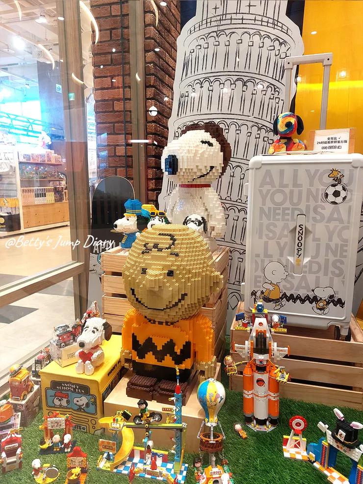 ▲棒球名人堂3F-史努比雜貨鋪/ 圖片來源：Betty's Jump Diary