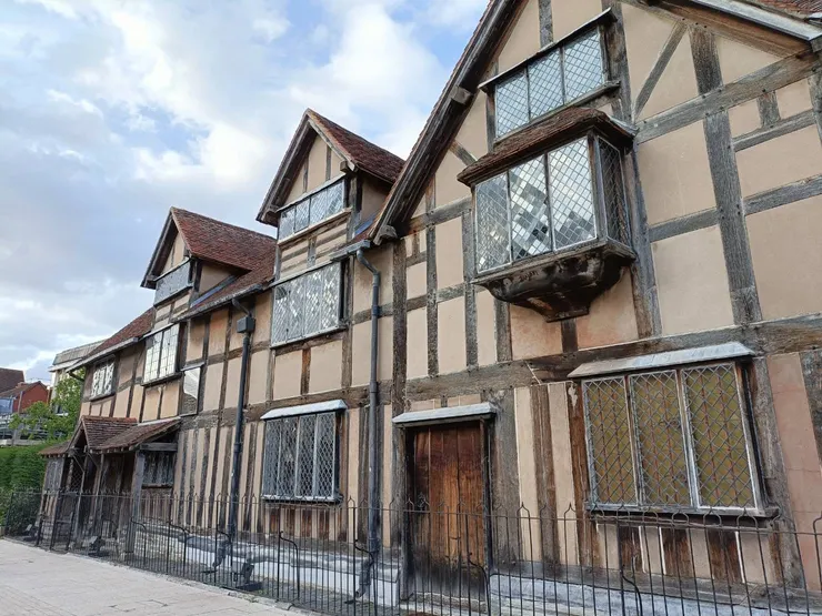 2023年攝於莎翁故居,Stratford-upon-Avon