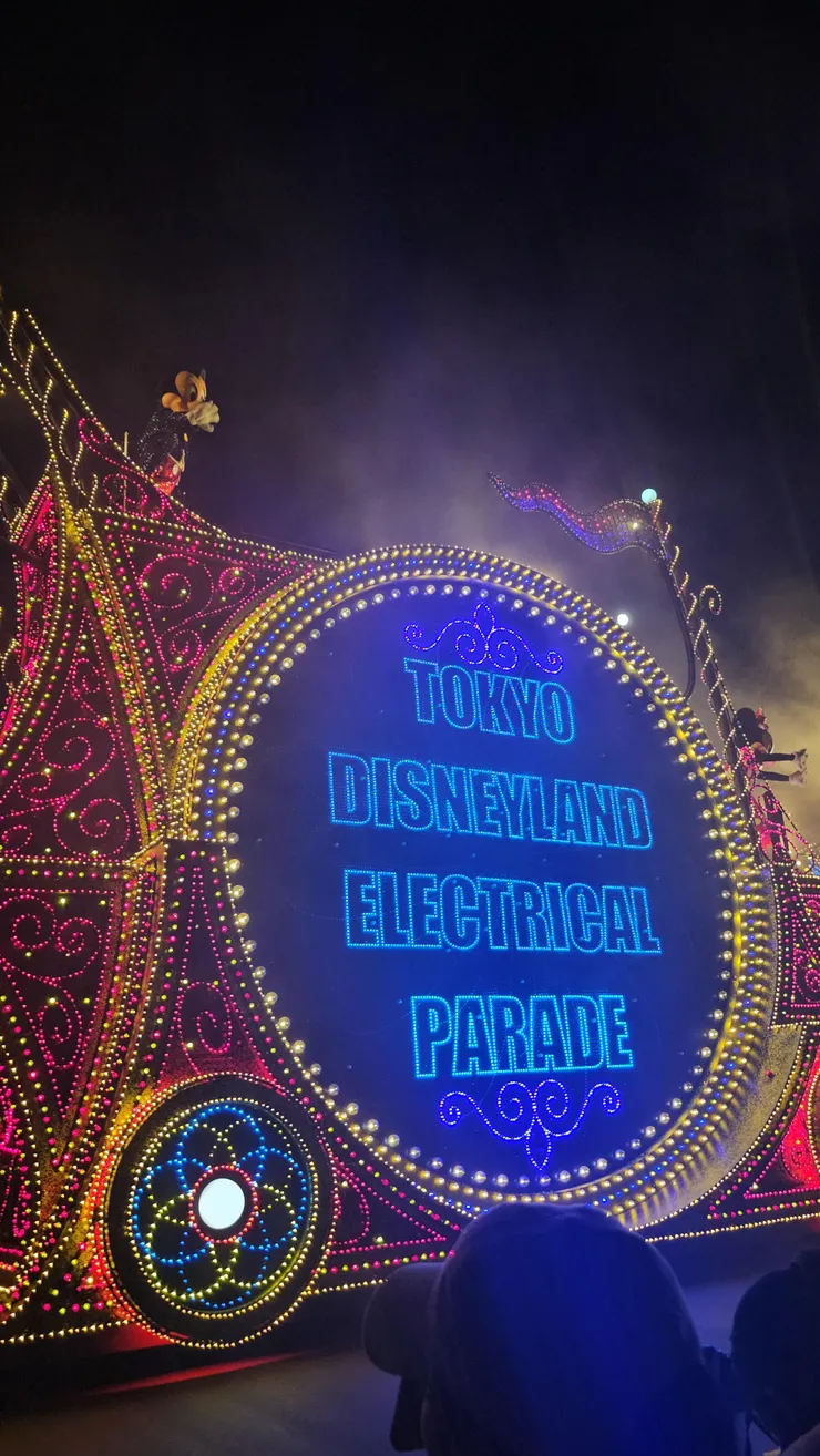 迪士尼的晚安遊行(DPA位子)